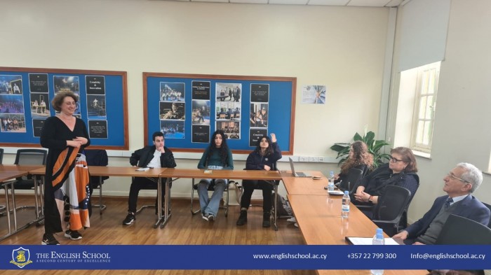 Aquafy Students Host A.G. Leventis Foundation President